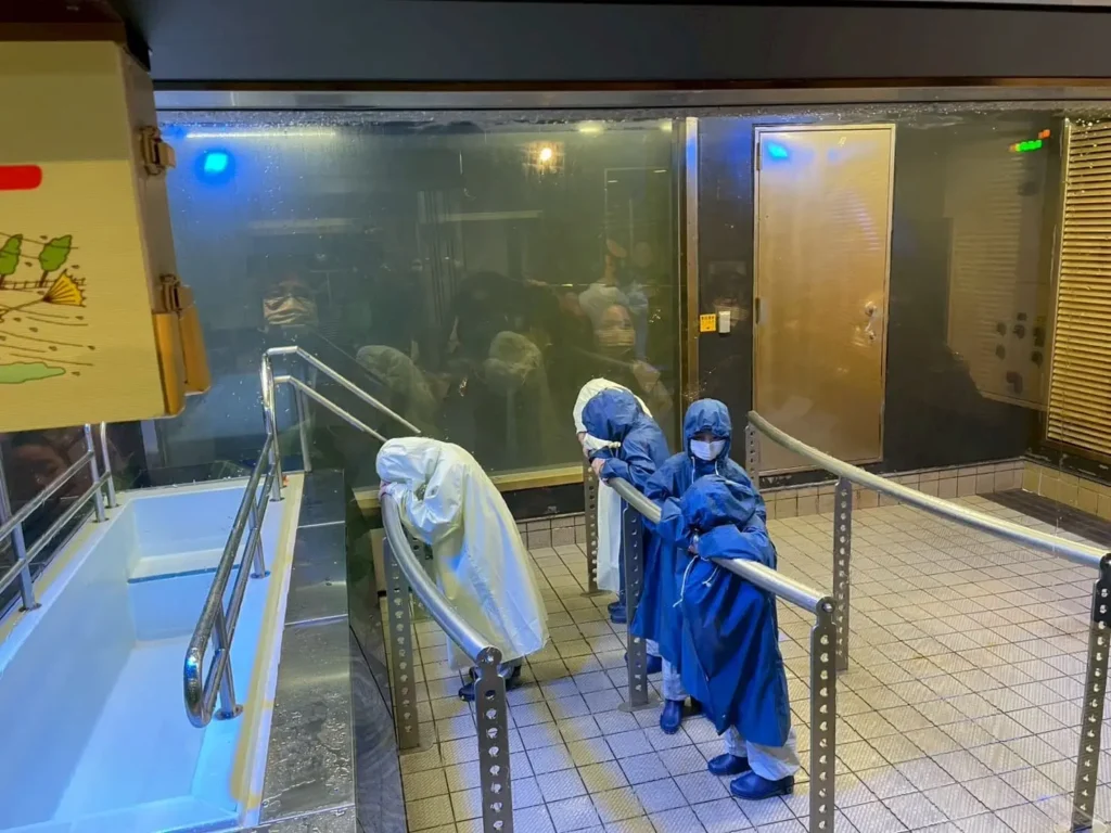 本所防災センター 暴風体験